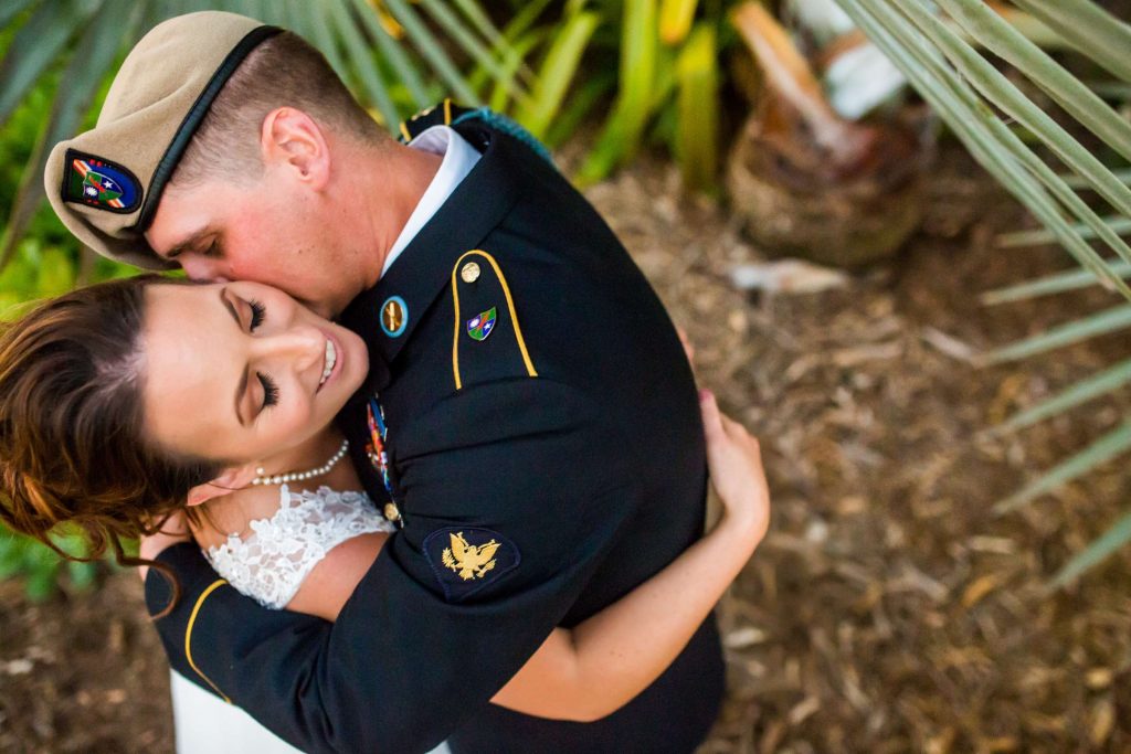 elopement photographer military couple